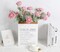 Pink Peonies Artificial Flowers 6pcs Pink Artificial Ranunculus Flowers18Heads Pink Silk Peonies with Stems Real Look for Spring Decorations Floral Arrangements Home Table Centerpiece